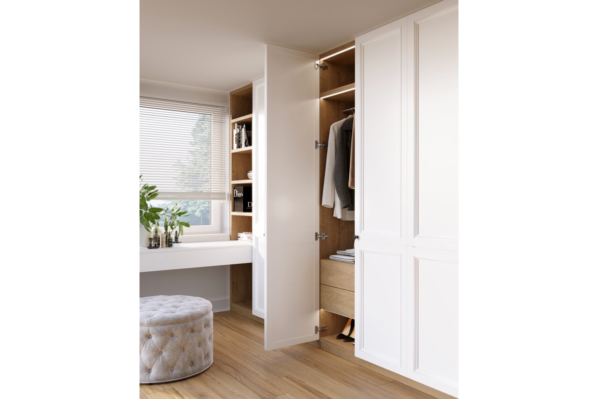 Zawias GTV Prestige+, bliźniaczy, cichy domyk, regulacja